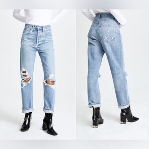 Agolde 90s mid rise straight jeans size 25